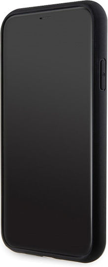 Guess Glitter Script Back Cover Πλαστικό Μαύρο (Apple iPhone 11/XR)