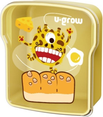 U-Grow Plastic Kids' Lunch Set 300lt Multicolour
