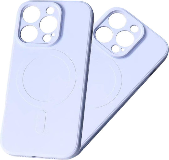 Tel Protect Umschlag Rückseite Silikon 2mm Blau (iPhone 15)