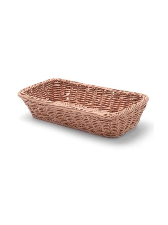 Hendi Bread Basket Wicker Gray 32.5x17.6x6.5cm
