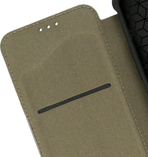 Powertech Razor Carbon Back Cover Δερμάτινο Μαύρο (Redmi Note 12 Pro / Poco X5 Pro)