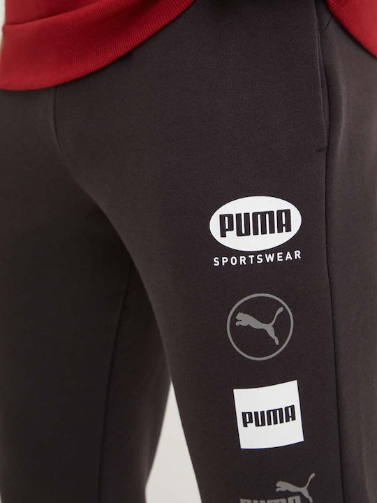 Power Sweatpants without Elastic Black