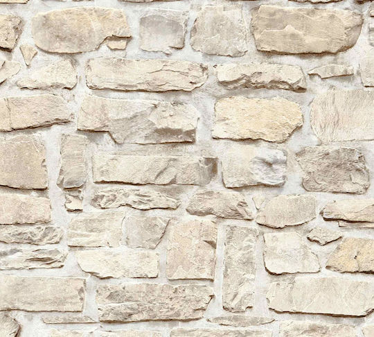 Wall Wallpaper Il Decoro Vinyl Beige 1005x53cm Washable