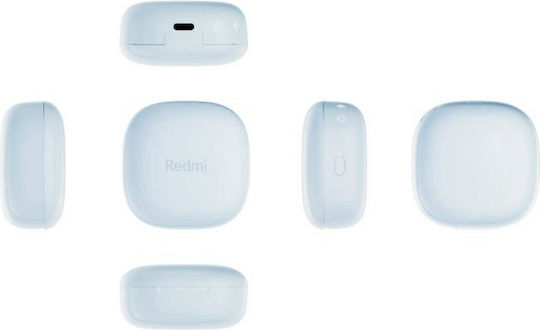 Xiaomi Redmi Buds 6 Play Bluetooth Handsfree Earphones with Sweat Resistance and Charging Case Blue