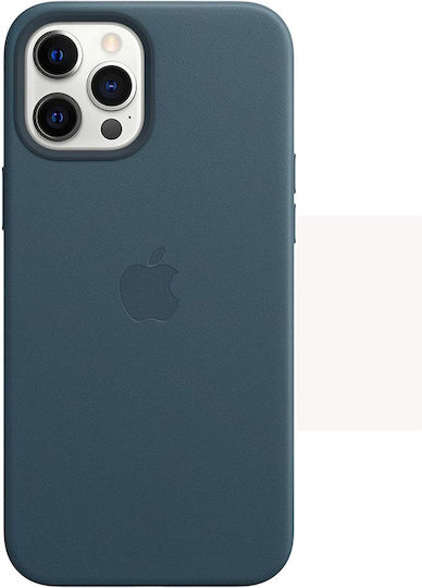 Apple Back Cover Leather Blue (iPhone 12 Pro Max)