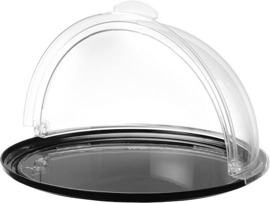 Runde Buffet-Display-Schale mit Rolltop-Deckel Durchmesser 215 mm Hendi 203552