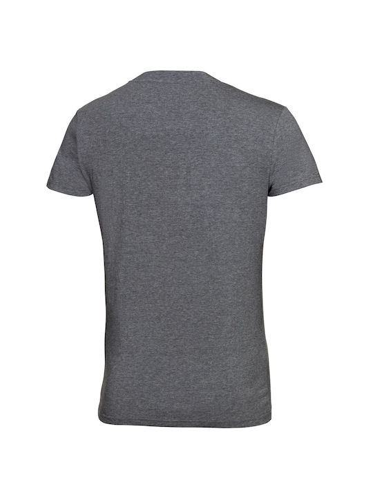 Tricou pentru bărbați Bidi Badu Titan Titan Lifestyle Light Grey