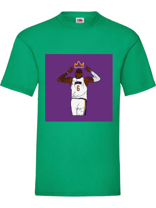 Fruit of the Loom Lebron James Nba Μπλούζα Βαμβακερή