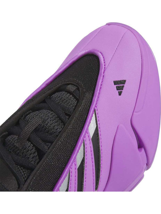 Dame 9 cu talpă joasă Pantofi de baschet Purple Burst / Core Black / Solar Red
