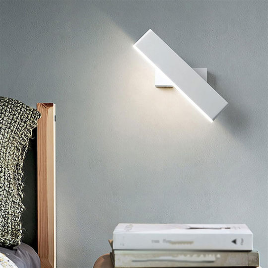 Powertech Φωτιστικό Τοίχου LED Λευκό 31x6.7x6.8εκ. Powertech Φωτιστικό Τοίχου LED Λευκό 31x6.7x6.8εκ.