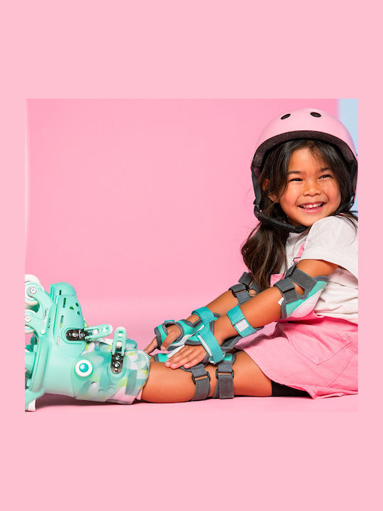 Y Volution Children's Protective Gear Set for Rollers Green