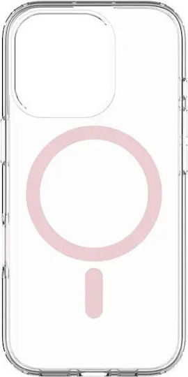 Vivid Hybrid Back Cover Plastic Durable Pink (iPhone 16 Pro Max)