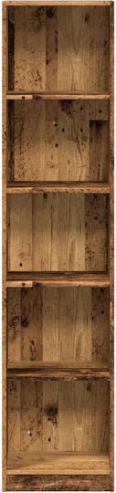 Βιβλιοθήκη Καφέ 40x24x176εκ.