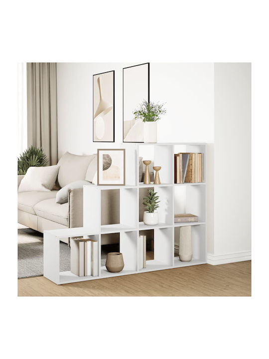 Bibliotecă Albă 137.5x29x103.5 cm