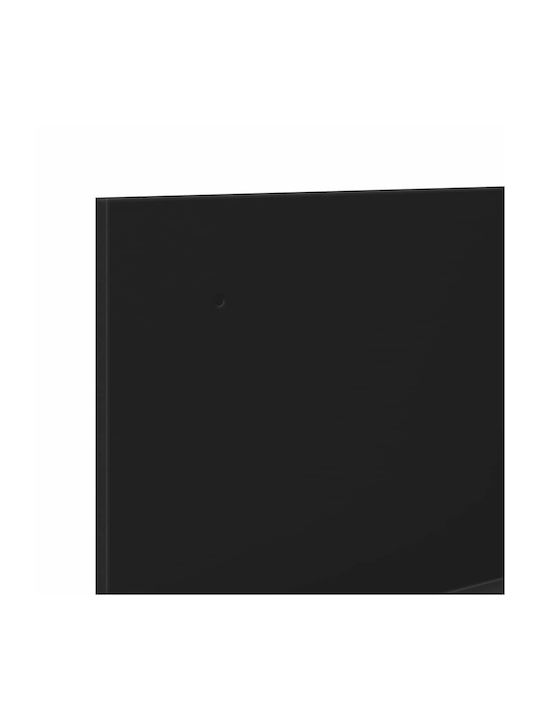 Wall Shelf Black 70x16.5x30cm