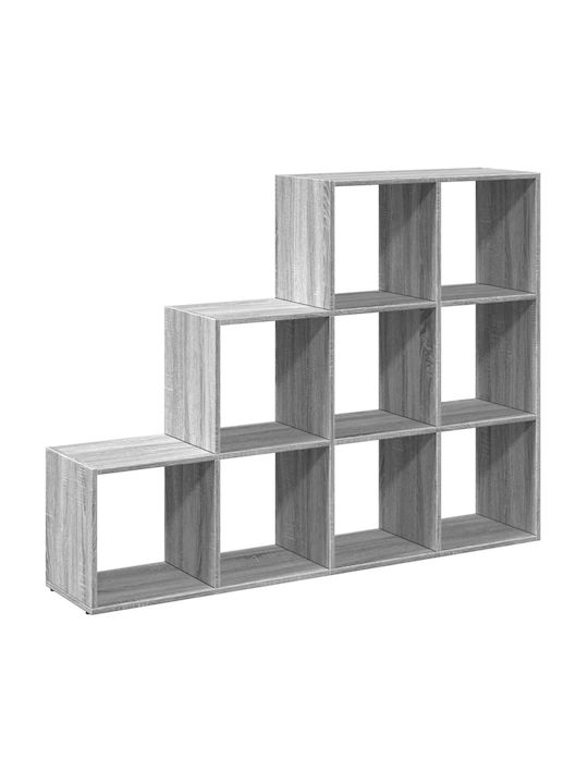 Βιβλιοθήκη Γκρι 70x24x193εκ.