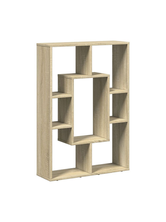 Bücherschrank Sonoma Eiche 63x20x90cm