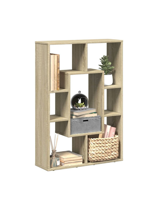 Bücherschrank Sonoma Eiche 63x20x90cm