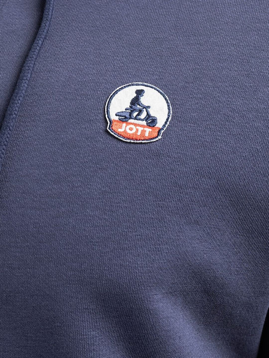 Jott Sweatshirt with Hood Navy Blue