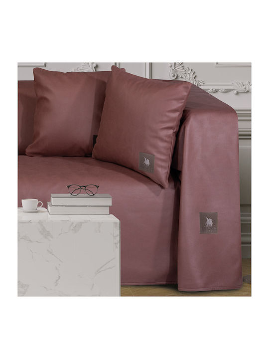 Greenwich Polo Club Dreisitzer-Sofa Wurf 3928 180x300cm Light Pomegranate