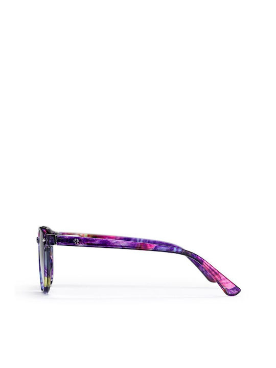Chpo Sunglasses with Purple Plastic Frame and Purple Lens 16133VC