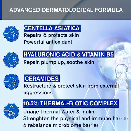 Uriage Cica Daily Cream Face Day with Centella Asiatica 50ml