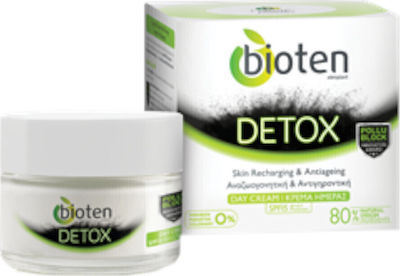 Bioten Detox fără culoare Hidratantă Cremă Pentru Față cu SPF15 50ml