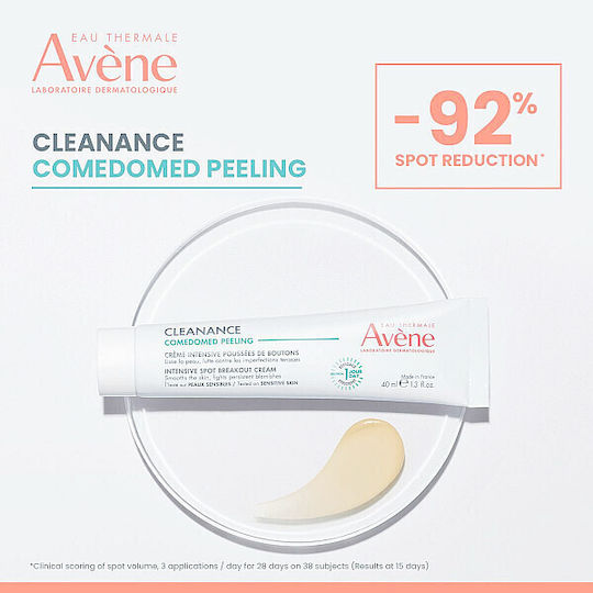 Eau Thermale Avène Cleanance Comedomed Peeling Κρέμα Προσώπου κατά των Ατελειών & της Ακμής 40ml