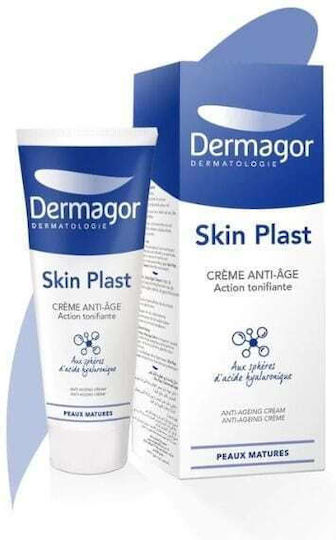 Dermagor Skin Plast Κρέμα Προσώπου για Ενυδάτωση & Αντιγήρανση με Υαλουρονικό Οξύ 40ml