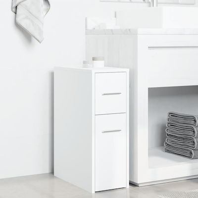 vidaXL Cabinet de baie L22xA44xÎ61.5cm Alb