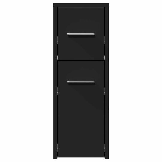 vidaXL Cabinet de baie L22xA44xÎ61.5cm Negru