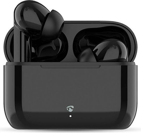 Nedis HPBT2425BK In ear Bluetooth хендсфри Слушалки с Кутийка за Зареждане Черен