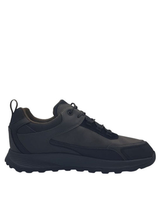 Geox Terrestre Bărbați Anatomici Sneakers NEGRU