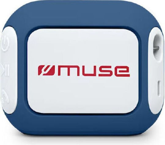 Muse Ηχείο Bluetooth 5W με Διάρκεια Μπαταρίας έως 5 ώρες Μπλε M-360BR