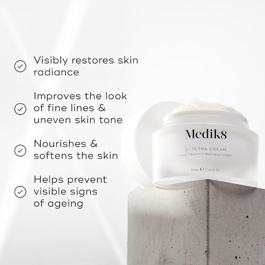 Medik8 C-Tetra Cremă de Zi pentru Hidratare și Reconstrucție cu Vitamina C 50ml