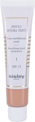 Sisley Paris Phyto Hydra Feuchtigkeitsspendend Creme Gesicht Tag Gefärbt und SPF15 40ml