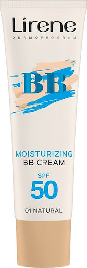 Lirene BB 01 Natural Ενυδατική Κρέμα Προσώπου Ημέρας με SPF50 30ml