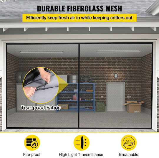 Vevor Pet Friendly Mosquito Net Door with Velcro Magnetic Clasp 213x488cm