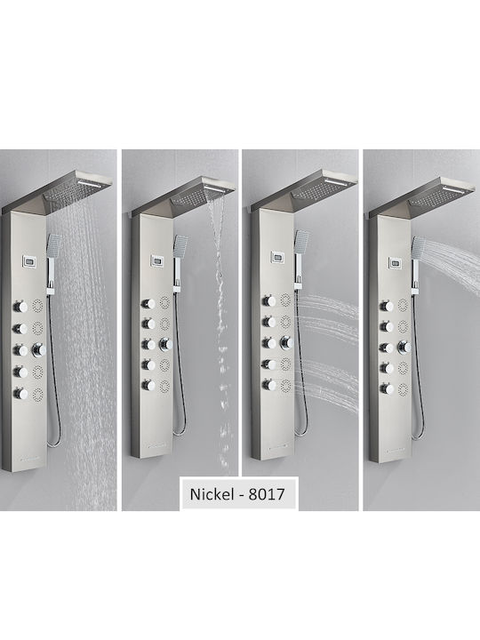 Hydro Massage Column Silver