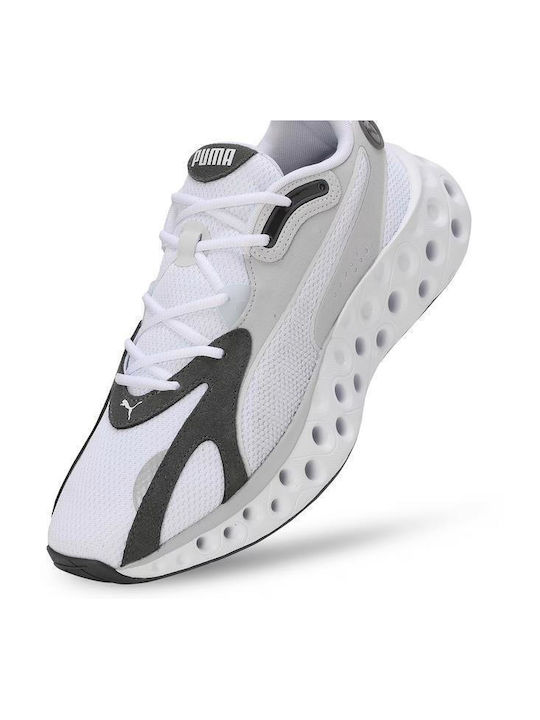 Softride Frequence Sport Shoes Running White - Feather Gray