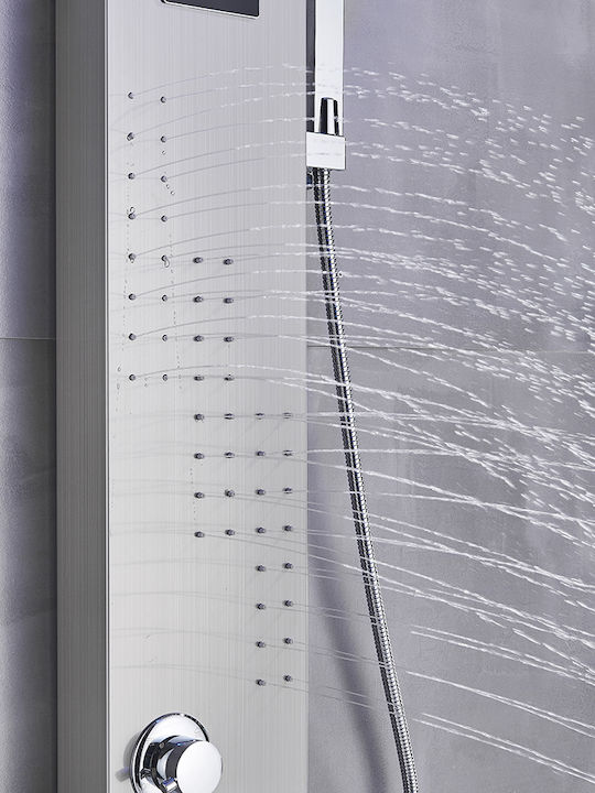 Hydro Massage Column Silver