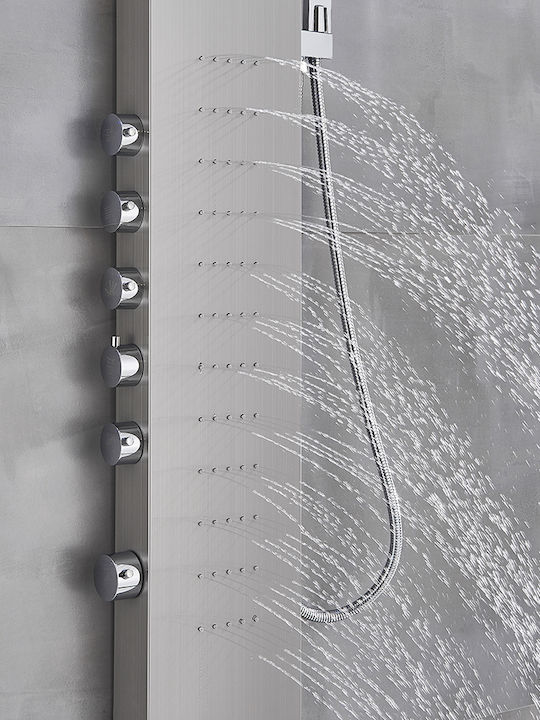 Hydro Massage Column Silver