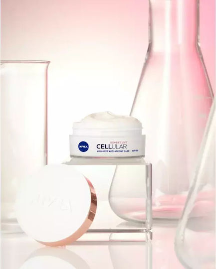 Nivea Cellular Hyaluron Filler Cremă Anti-Îmbătrânire de Zi pentru Față cu Factor de Protecție Solară SPF30 50ml