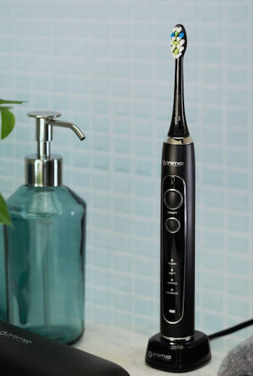 Oromed Oro-sonic Sonic Electric Toothbrush with Brushing Timer Black