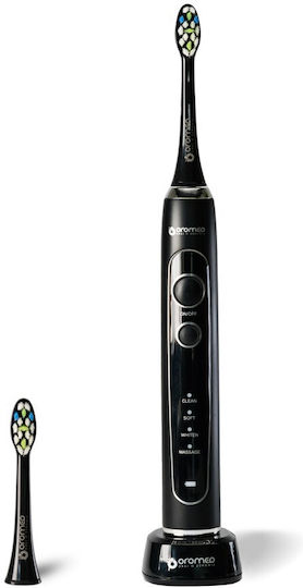 Oromed Oro-sonic Sonic Electric Toothbrush with Brushing Timer Black