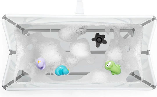 Stokke Μπανιέρα Μωρού Flexi Bath με Θερμόμετρο Λευκή