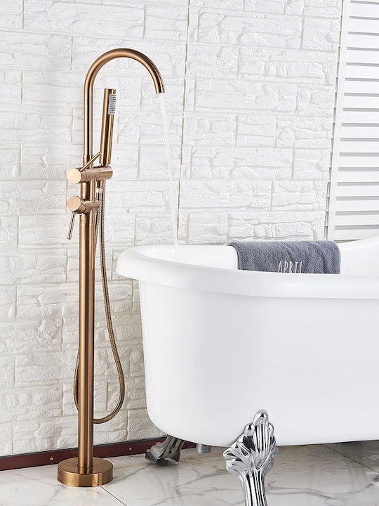 Mischung Bade- / Duscharmatur Badewanne Komplettes Set Rose Gold