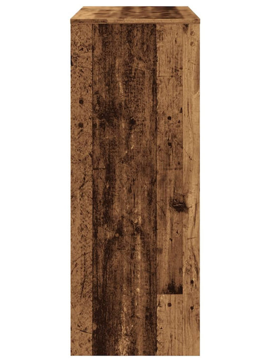 Τραπέζι Μπαρ Ξύλινο Καφέ 90x40x103.5εκ.