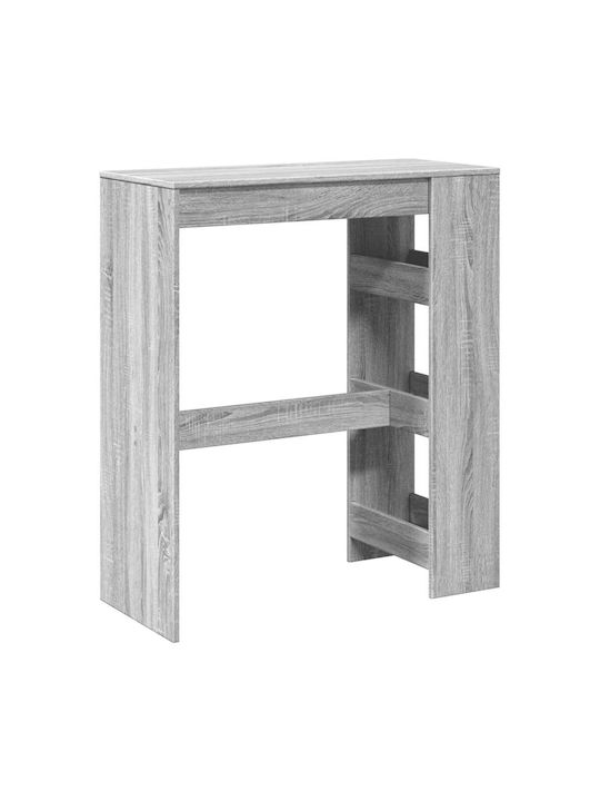 Τραπέζι Μπαρ Ξύλινο Γκρι Sonoma 90x40x103.5εκ.