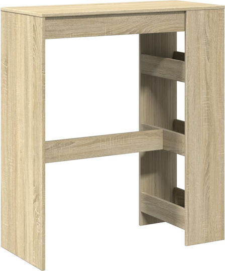 Sonoma Oak Wooden Bar Table Sonoma Oak 90x40x103.5cm